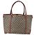 Gucci Tote Joy Plus GG de lona recubierta con cuero grande - vista 2
