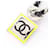 Collana Coco Mark di Chanel Nero Argento Giallo