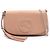 Borsa a spalla Gucci Soho con G intrecciato Rosa