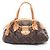 Borsa a mano Bowling Monogram Etoile Louis Vuitton Marrone