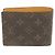 Cartera Bi-fold Monogram Multiple Louis Vuitton Castaño Monograma - vista 3