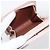 Chloé Portafoglio Compatto in Pelle Chloe Sense Rosa Oro Auth 149925V D'oro - vista 11