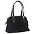 Borsa a mano Salvatore Ferragamo in nylon nero argento Auth BA10606