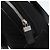 Borsa a mano Salvatore Ferragamo in nylon nero argento Auth BA10606 - vista 10