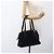 Borsa a mano Salvatore Ferragamo in nylon nero argento Auth BA10606 - vista 21