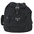Mochila PRADA de nylon negra plateada auténtica 170313 Negro Plata - vista 13