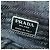 Mochila PRADA de nylon negra plateada auténtica 170313 Negro Plata - vista 24