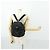 Mochila PRADA de nylon negra plateada auténtica 170313 Negro Plata - vista 27
