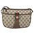 Borsa Sherry Line GG Supreme Web di GUCCI in PVC beige e oro 89 02 032 Auth 170109 D'oro - vista 13