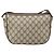 Borsa Sherry Line GG Supreme Web di GUCCI in PVC beige e oro 89 02 032 Auth 170109 D'oro - vista 2
