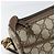 Borsa Sherry Line GG Supreme Web di GUCCI in PVC beige e oro 89 02 032 Auth 170109 D'oro - vista 9