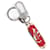 LOUIS VUITTON Monogram LV x Supreme Pocket Knife Key Chain MP2070 Auth 168051SM Red  - view 1