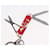LOUIS VUITTON Monogram LV x Supreme Pocket Knife Key Chain MP2070 Auth 168051SM Red  - view 10