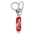 LOUIS VUITTON Monogram LV x Supreme Pocket Knife Key Chain MP2070 Auth 168051SM Red  - view 2