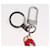 LOUIS VUITTON Monogram LV x Supreme Pocket Knife Key Chain MP2070 Auth 168051SM Red  - view 7