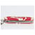 LOUIS VUITTON Monogram LV x Supreme Pocket Knife Key Chain MP2070 Auth 168051SM Red  - view 9