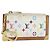 LOUIS VUITTON Monogramm Multicolor Pochette Cles Tasche Weiß M92655 Auth 172025