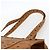Borsa Tote Vicetos Logogram MCM in PVC Marrone Oro Auth BA10363 D'oro - vista 8