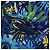 Zaino PRADA in nylon azzurro chiaro argento autentico 169566V Blu chiaro - vista 22