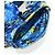 Zaino PRADA in nylon azzurro chiaro argento autentico 169566V Blu chiaro - vista 23