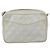 CHANEL Borsa a Spalla Matelassé Pelle Bianca Oro CC Auth BA10848 Bianco D'oro - vista 13