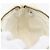 CHANEL Borsa a Spalla Matelassé Pelle Bianca Oro CC Auth BA10848 Bianco D'oro - vista 20
