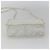 CHANEL Borsa a Spalla Matelassé Pelle Bianca Oro CC Auth BA10848 Bianco D'oro - vista 5
