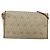 Christian Dior Borsa a spalla in tela a nido d'ape PVC beige oro Auth ka2361 - vista 2