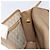 Christian Dior Borsa a spalla in tela a nido d'ape PVC beige oro Auth ka2361 - vista 20