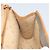 Borsa a Spalla Christian Dior in PVC Pelle Grigia Oro Auth ti3765 Marrone D'oro - vista 19