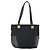 Borsa Tote Salvatore Ferragamo in tela nera e oro Auth BA10431 Nero D'oro - vista 2