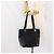 Borsa Tote Salvatore Ferragamo in tela nera e oro Auth BA10431 Nero D'oro - vista 24
