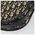 Borsa a Spalla in Tela Trotter Christian Dior Blu Navy Oro Auth 171117 - vista 15