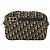 Borsa a Spalla in Tela Trotter Christian Dior Blu Navy Oro Auth 168925 D'oro - vista 13