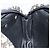 Borsa a Spalla in Tela Trotter Christian Dior Blu Navy Oro Auth 168925 D'oro - vista 19