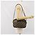 Borsa a Spalla in Tela Trotter Christian Dior Blu Navy Oro Auth 168925 D'oro - vista 20