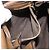 Chloé Borsa a mano in pelle Chloe Elise 2 in 1 marrone oro Auth BA10748 D'oro - vista 24