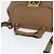Chloé Borsa a mano in pelle Chloe Elise 2 in 1 marrone oro Auth BA10748 D'oro - vista 6