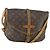 LOUIS VUITTON Borsa a Spalla Monogram Saumur 30 M42256 LV Auth 169318 Monogramma