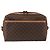 Céline Borsa a Spalla in Tela Macadam CELINE in Pelle PVC Marrone Oro Auth ti3696 D'oro - vista 2