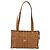 Borsa a Spalla MCM Vicetos Logogram in Pelle PVC Marrone Oro Auth BA10851 D'oro - vista 13
