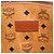 Borsa a Spalla MCM Vicetos Logogram in Pelle PVC Marrone Oro Auth BA10851 D'oro - vista 17