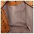 Borsa a Spalla MCM Vicetos Logogram in Pelle PVC Marrone Oro Auth BA10851 D'oro - vista 18