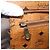 Borsa a Spalla MCM Vicetos Logogram in Pelle PVC Marrone Oro Auth BA10851 D'oro - vista 20