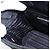PRADA Borsa a mano in nylon nero Auth ti3686 - vista 18