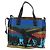 LOEWE Anagram Amazona 75 Bolso de Mano de Cuero 2 en 1 Azul Plata Auth 149898SM - vista 13