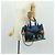LOEWE Anagram Amazona 75 Bolso de Mano de Cuero 2 en 1 Azul Plata Auth 149898SM - vista 27