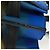 LOEWE Anagram Amazona 75 Bolso de Mano de Cuero 2 en 1 Azul Plata Auth 149898SM - vista 5