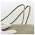 Prada Tote Bag aus Nylon in Creme Silber authentisch ti3744 Roh - Ansicht 8