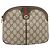 Borsa Gucci GG Supreme Web Sherry Line in PVC Beige Oro 904 02 047 Auth BA10402 D'oro - vista 13